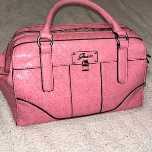 Pink guess purse